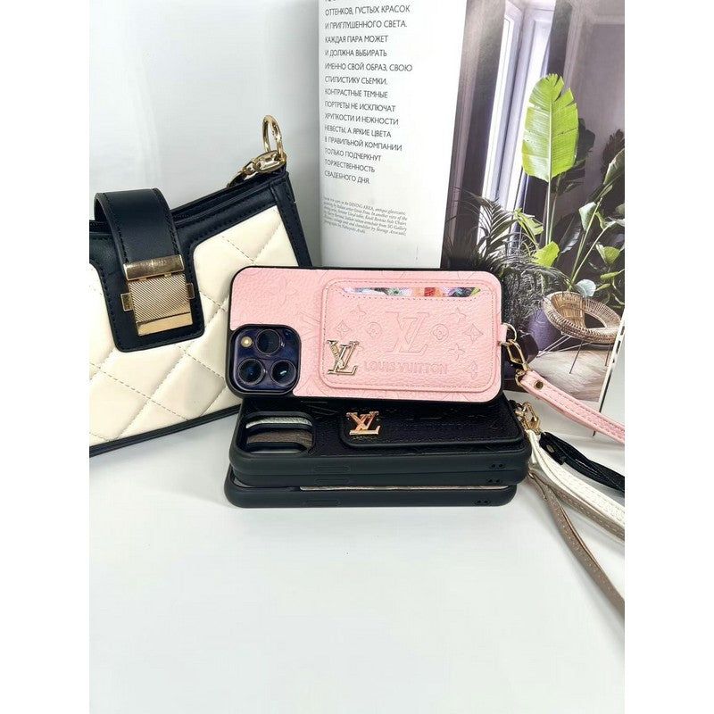 Lou Four Colors Card Bag Pouzdro na iPhone