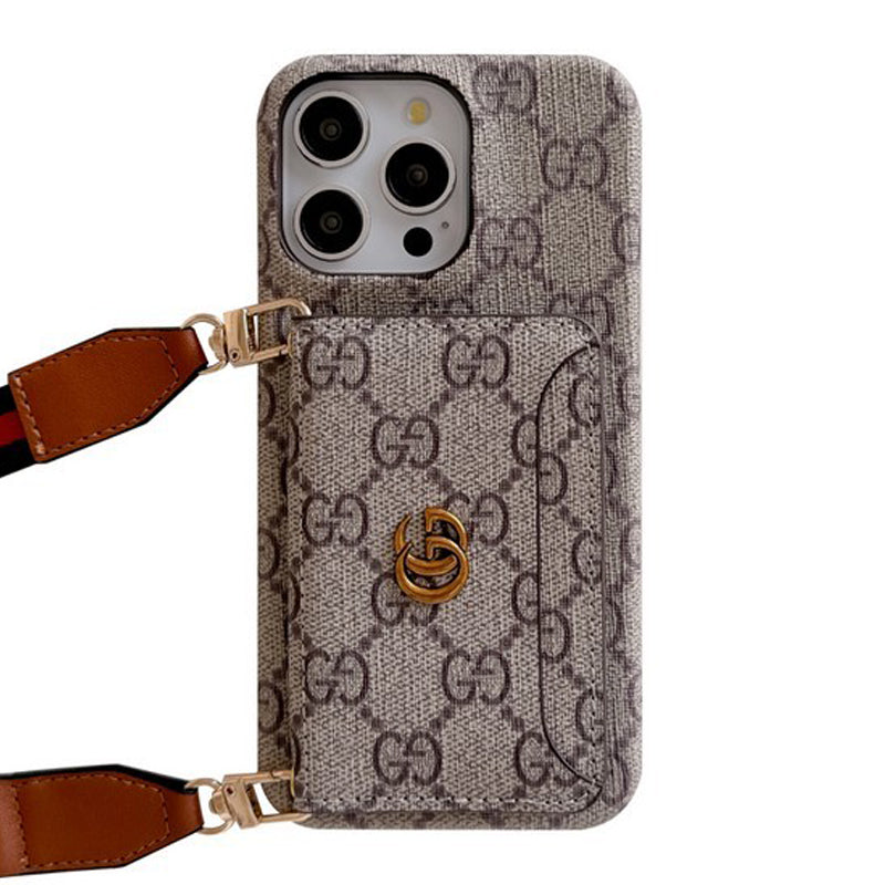 GG Card Bag Crossbody Classic pouzdro na iPhone