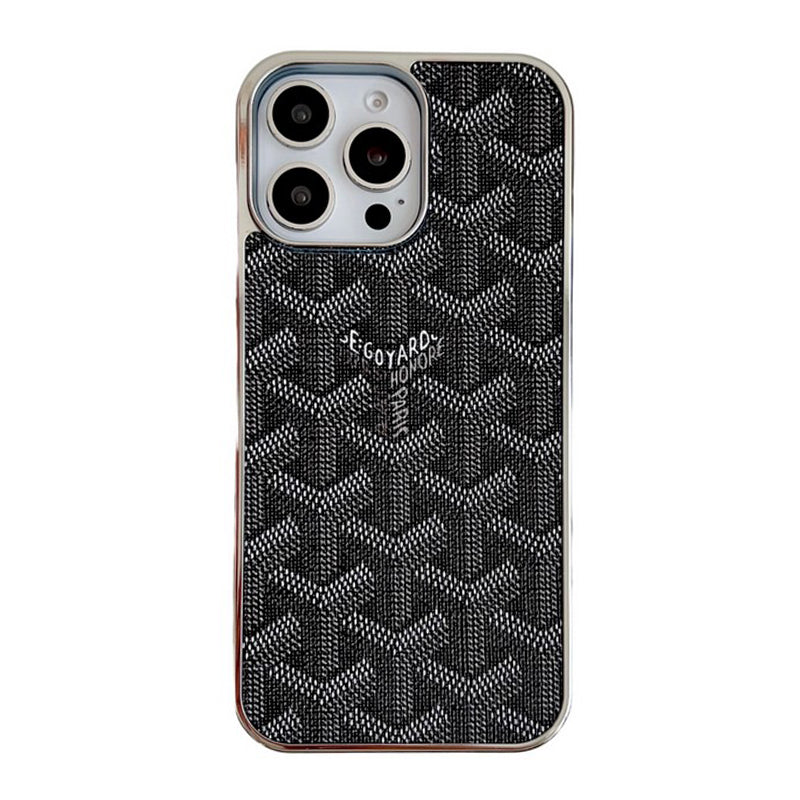 Goya Coque et skin iPhone multicolore en or blanc