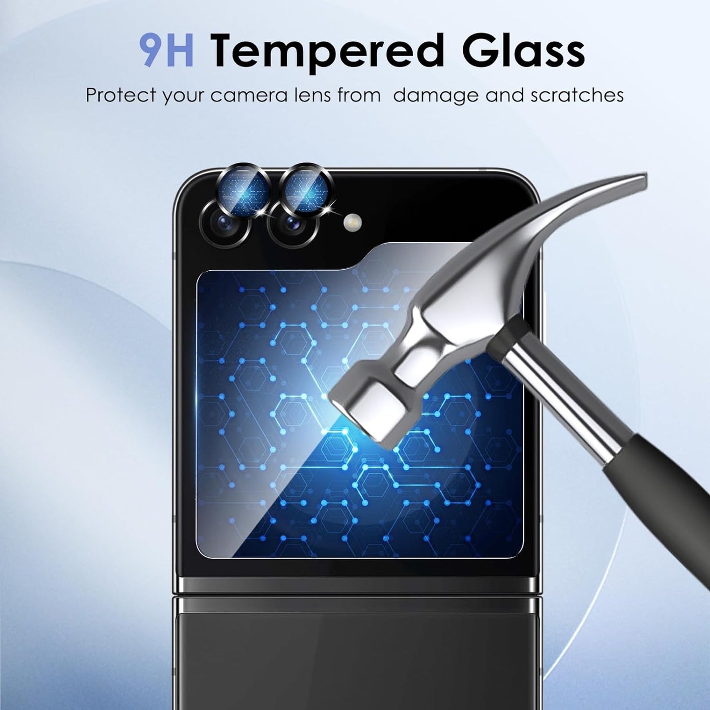 삼성 갤럭시 Z 플립 6/5/4/3 개인 정보 보호 화면 보호기