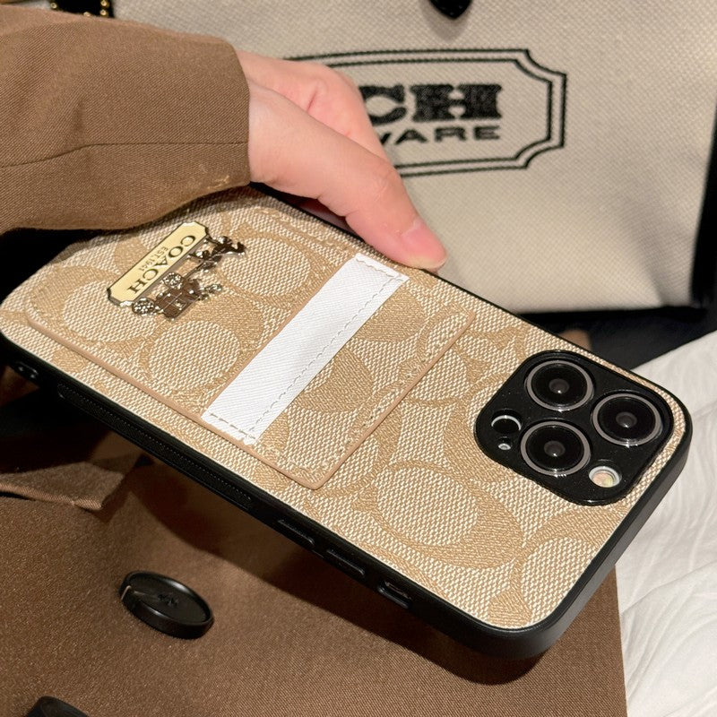 Coa 卡包皮革 iPhone 保護殼