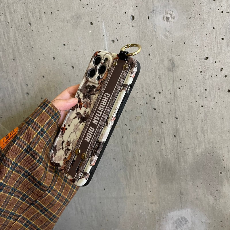 Husă pentru iPhone cu brățară CD Maple Leaf