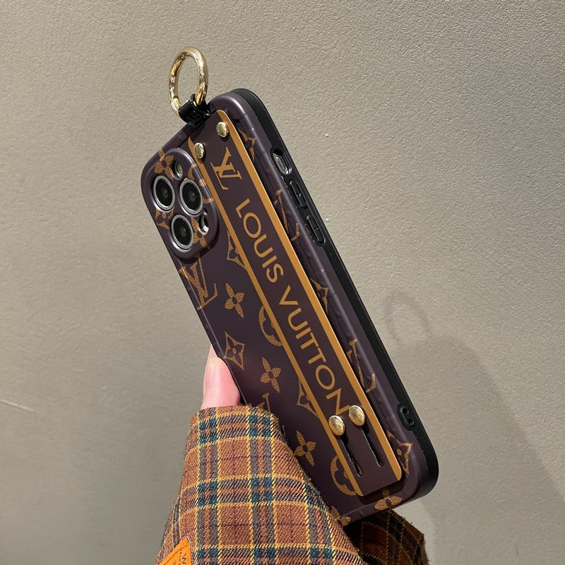 Husă pentru iPhone cu brățară Lou Brown