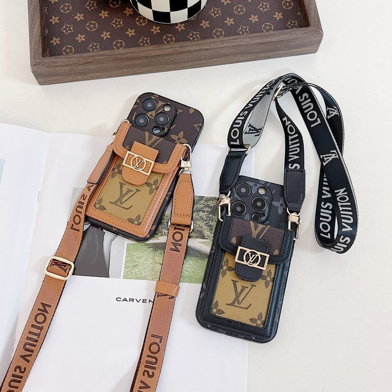 Crossbody pouzdro na iPhone Card Holder