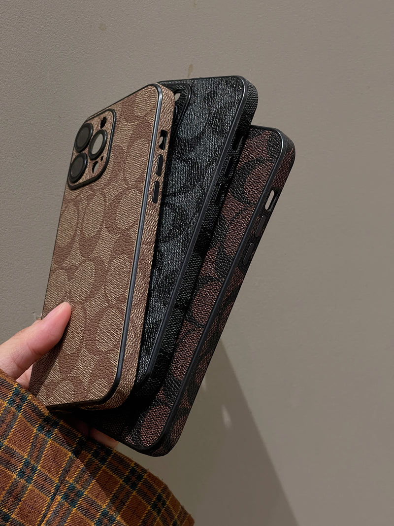 Coach iPhone Case Coffee -QB240402