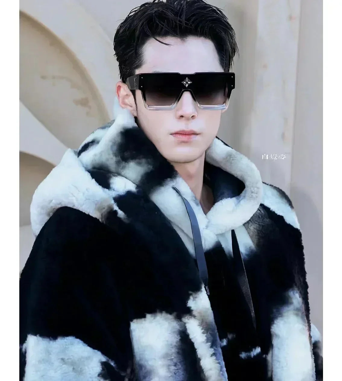 Hot Gradient Black Cyclone Solglasögon