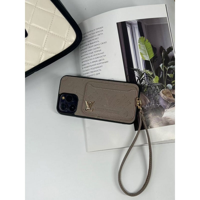 Husă pentru iPhone Lou Four Colors Card Bag