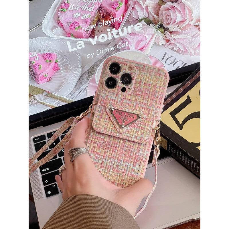 Pra Weave Card Bag Crossbody iPhone etui