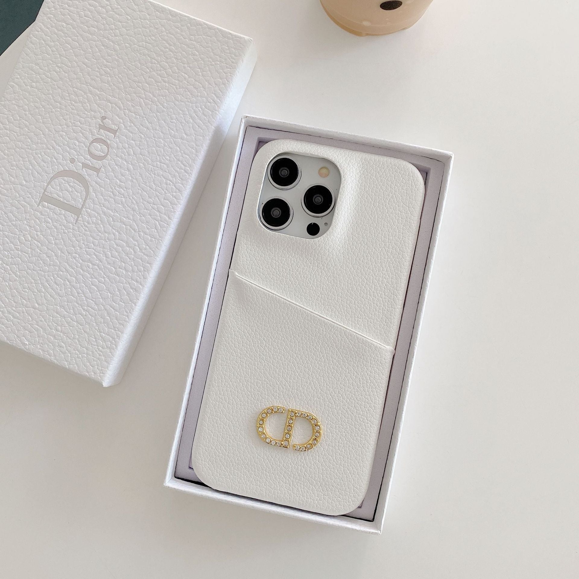 CD kožené pouzdro na iPhone