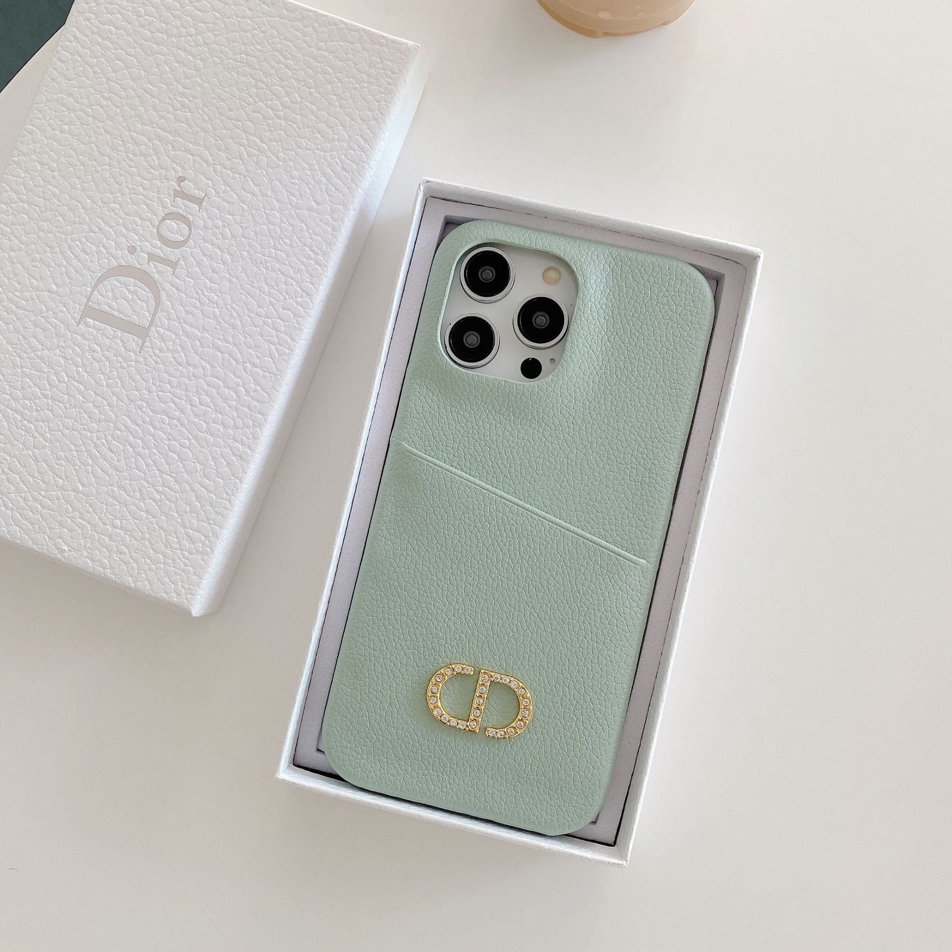 CD kožené pouzdro na iPhone