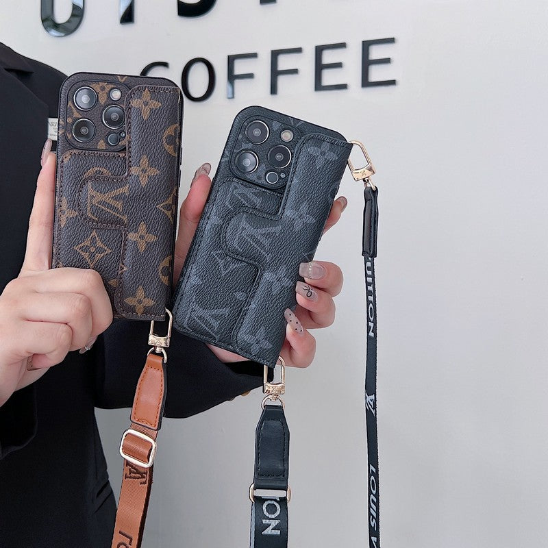 Lou Side kártyatartó Crossbody iPhone tok