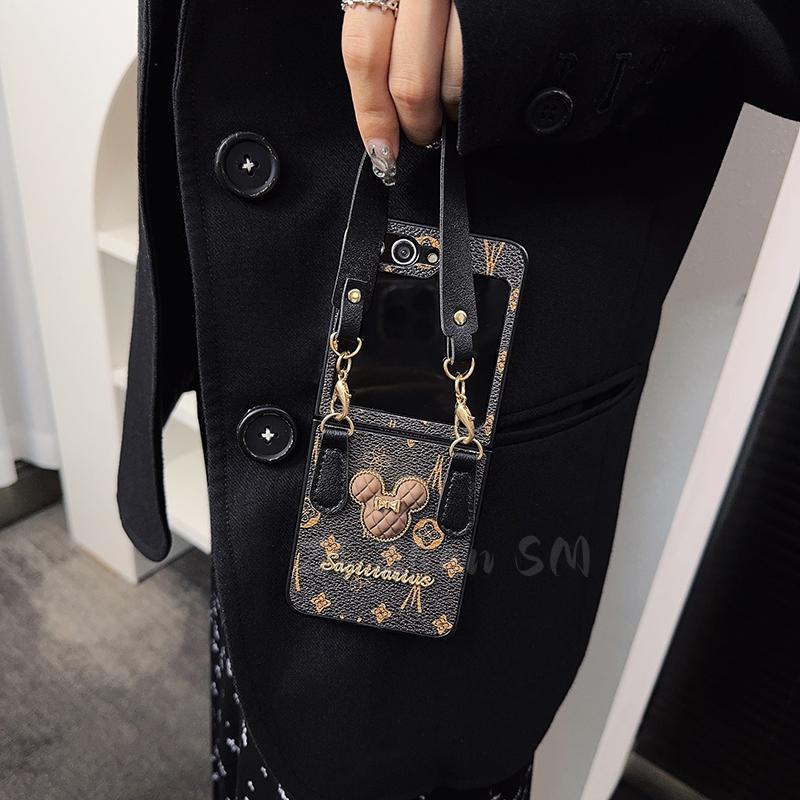 Samsung Luxury Leather Galaxy Z Flip 5/4/3 Case