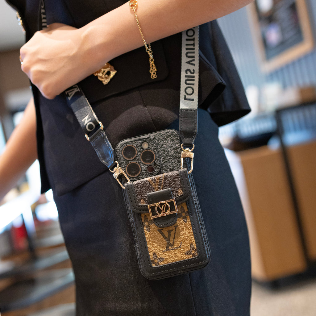 Crossbody pouzdro na iPhone Card Holder