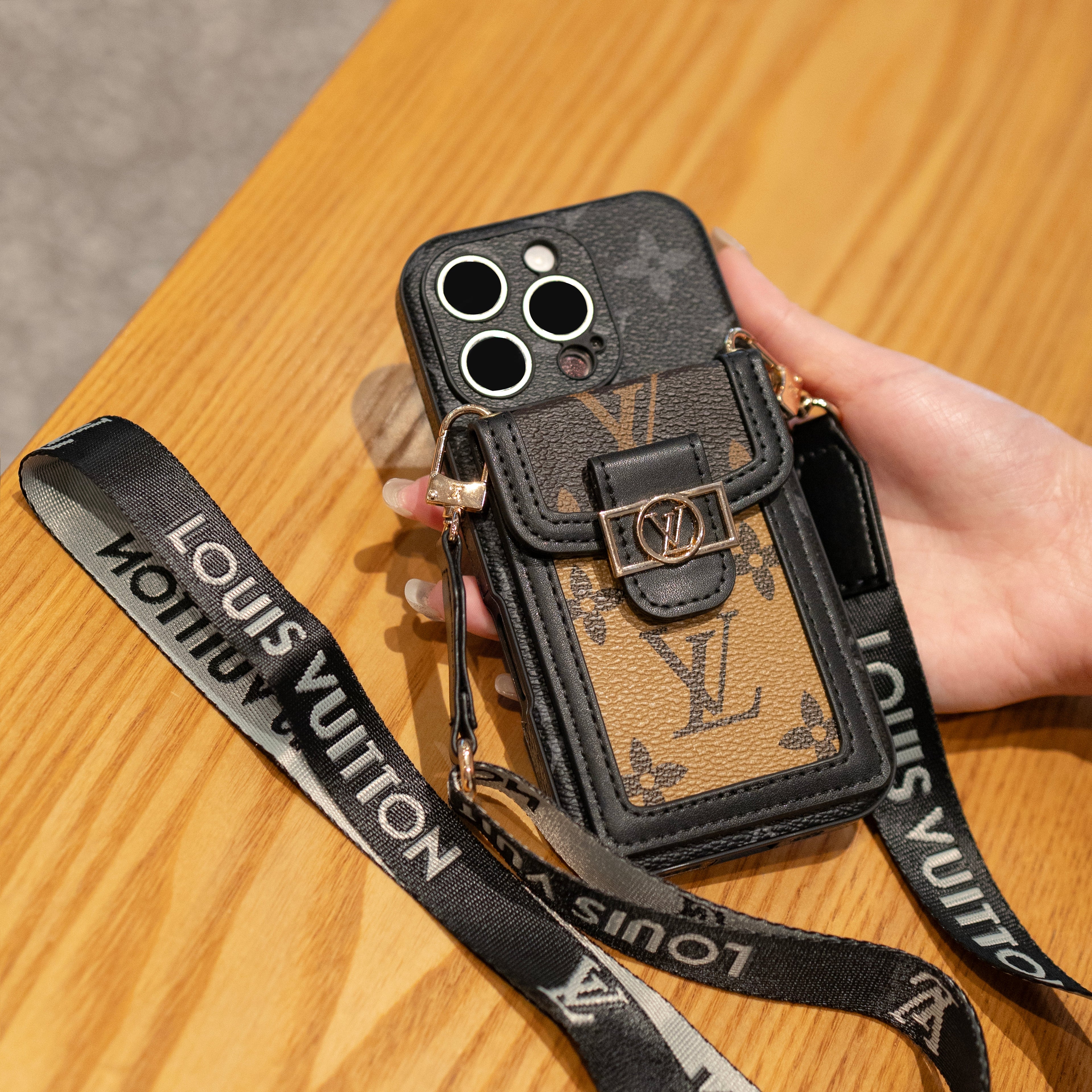 Crossbody pouzdro na iPhone Card Holder