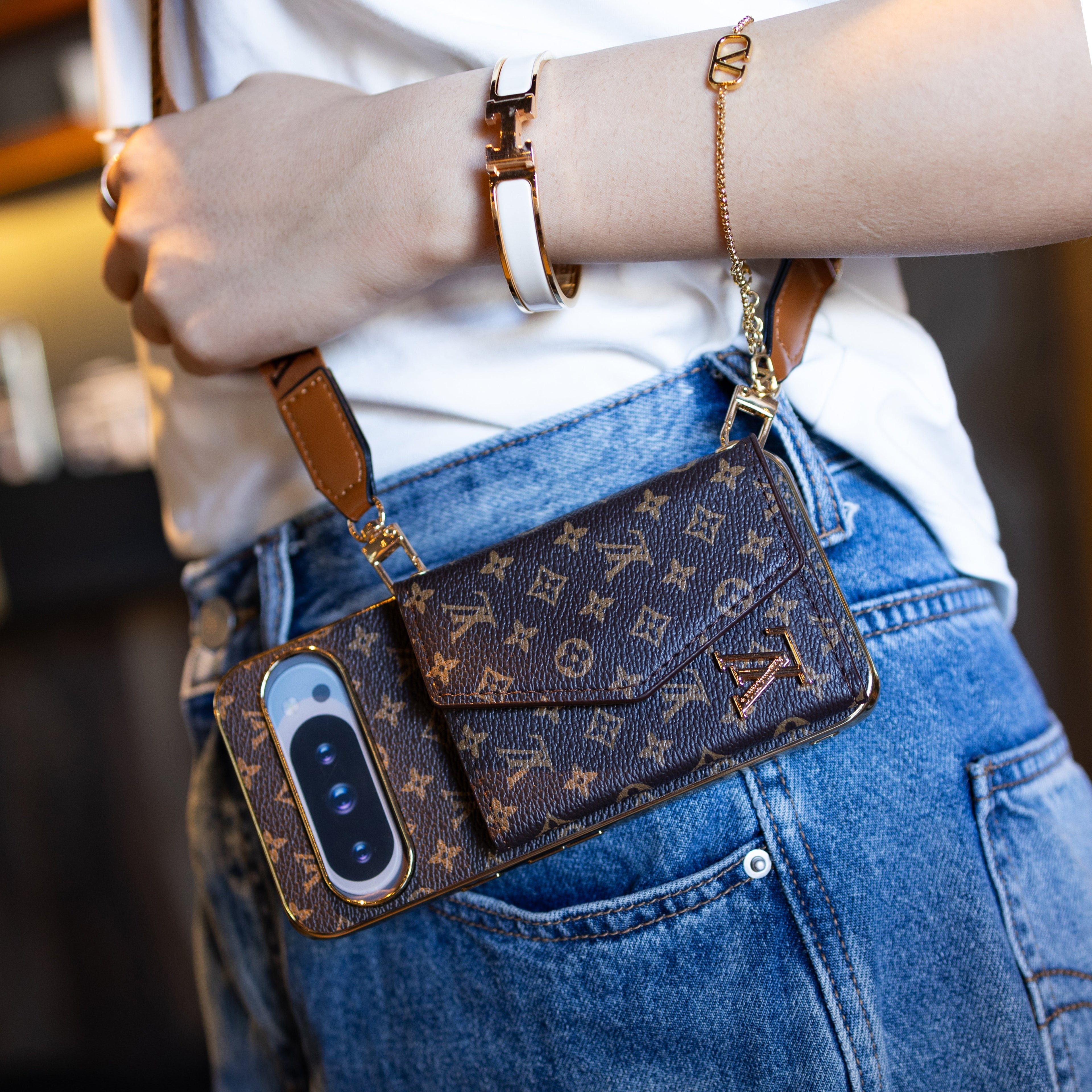 Luxury Card Holder Style Google Pixel phone case