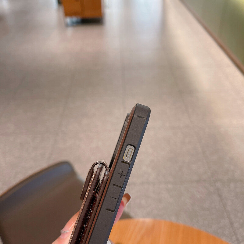 Θήκη Coach iPhone με πορτοφόλι -LBK241416