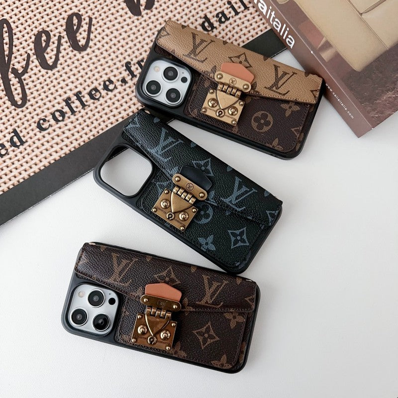 Lou Lock Card Bag Pouzdro na iPhone