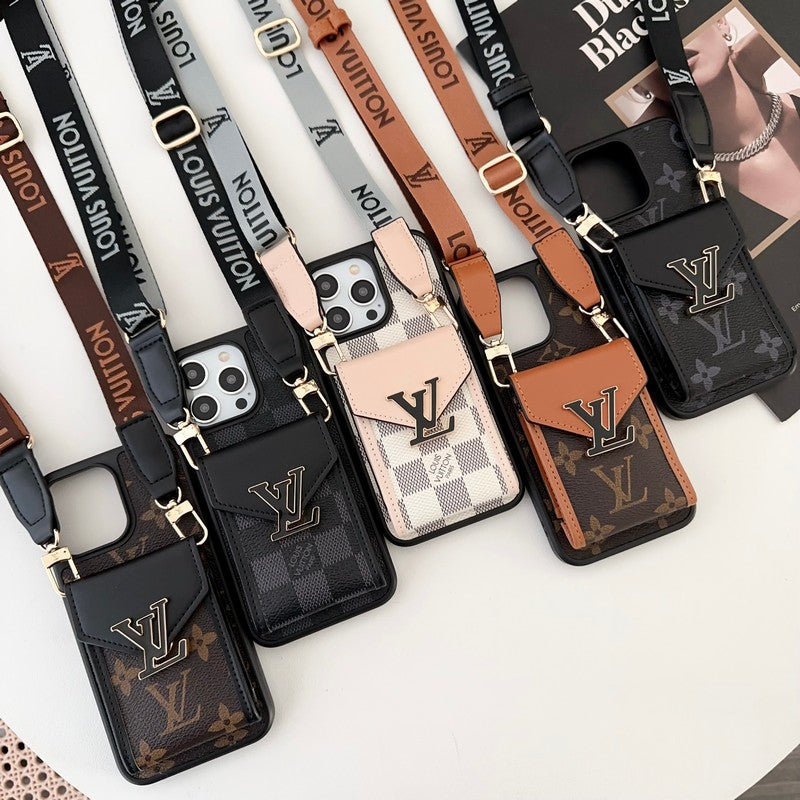 Сумка Lou Card Bag, пятицветный чехол с цепочкой для iPhone