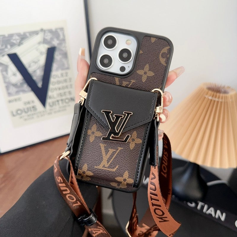 Lou Card Bag Pětibarevné řetízkové pouzdro na iPhone