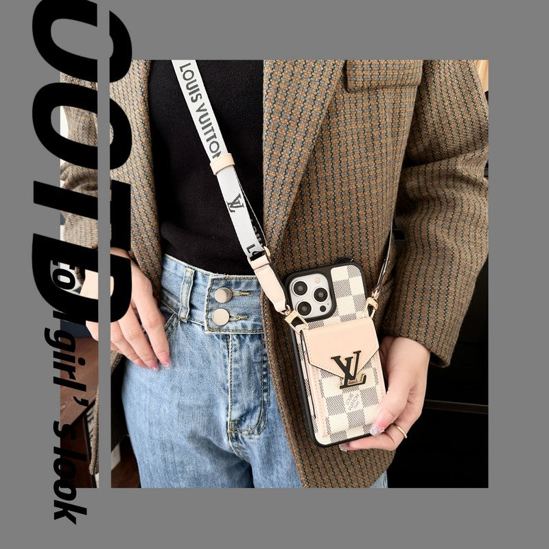 Lou Card Bag Pětibarevné řetízkové pouzdro na iPhone