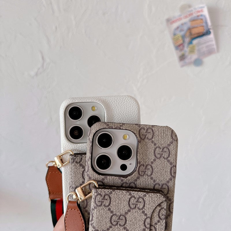 GG Card Bag Crossbody Classic pouzdro na iPhone