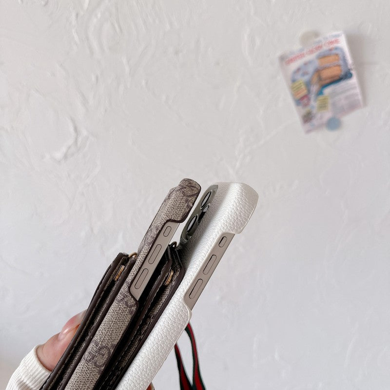 GG 카드백 크로스바디 클래식 아이폰 케이스