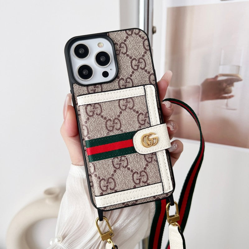 GG Card Bag Chain Classic iPhone-fodral
