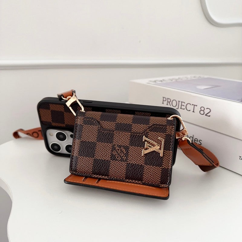 Lou Side Card Bag Crossbody Chain iPhone tok
