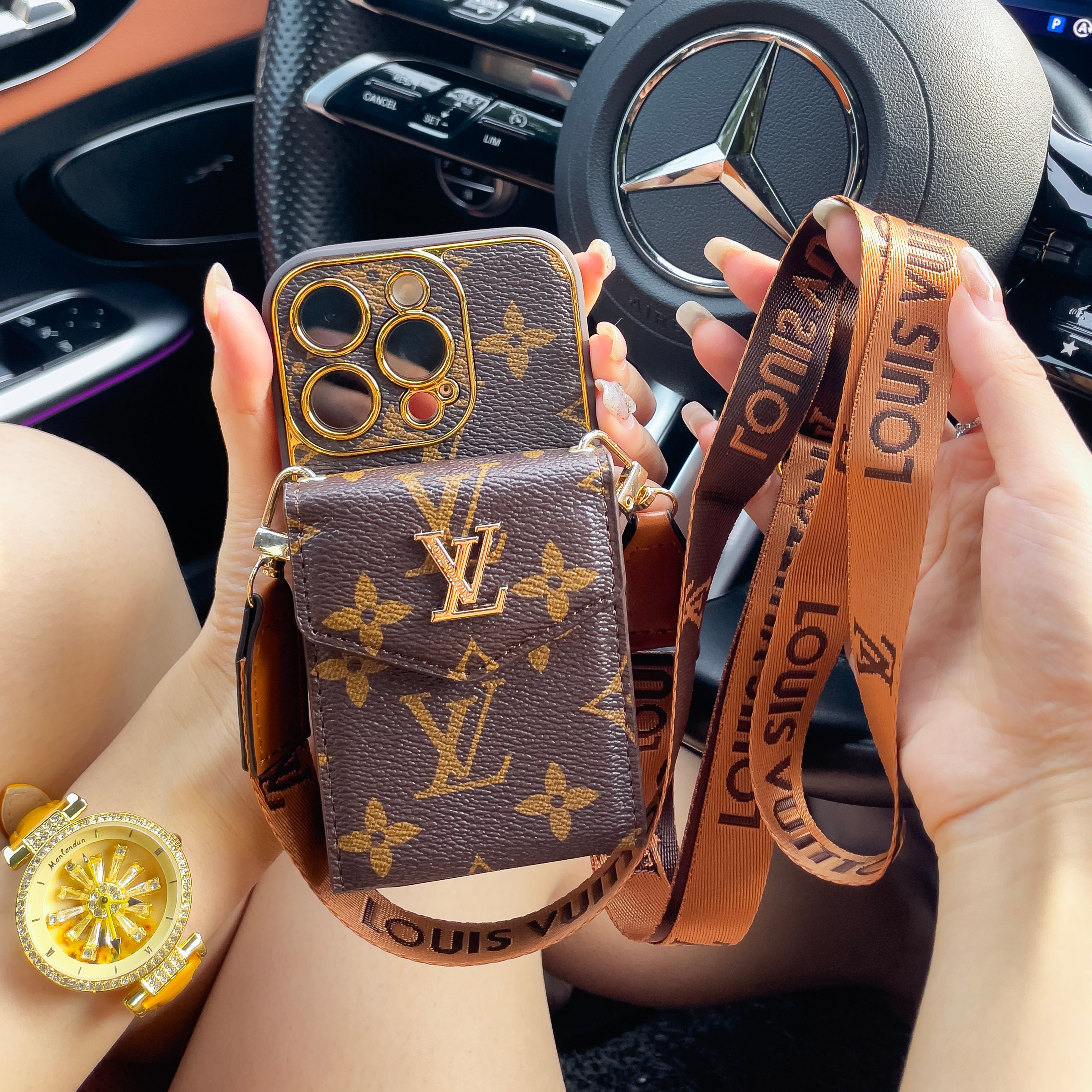 New Classic Luxury Card Holder Phone Case