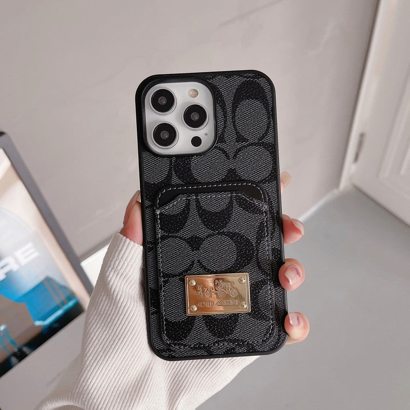 Coa Card Bag bőr iPhone tok