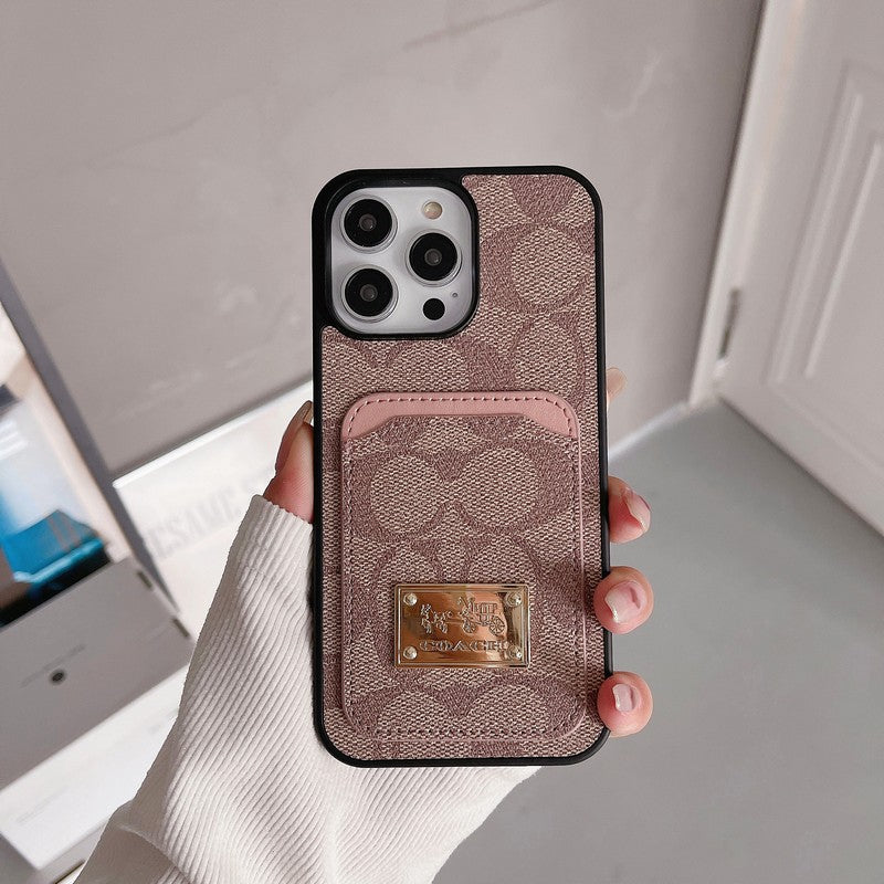 Coa Card Bag bőr iPhone tok