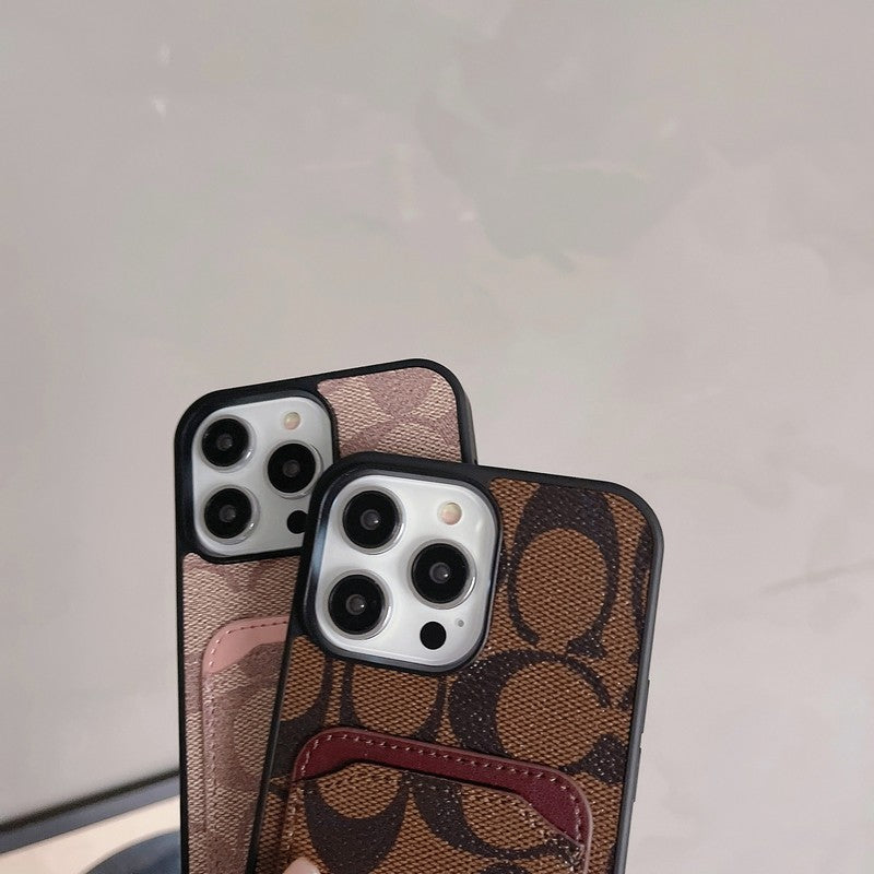 Coa Card Bag bőr iPhone tok