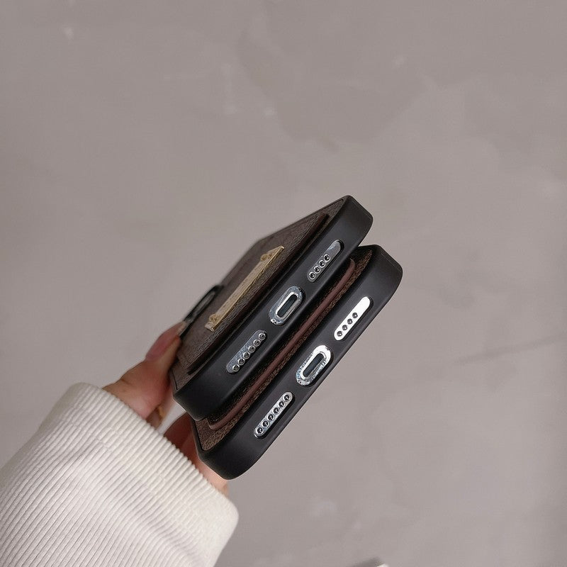 Kožené pouzdro na iPhone Coa Card Bag