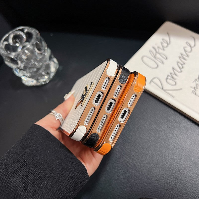 Pouzdro na iPhone s barevným vzorem Lou krokodýla