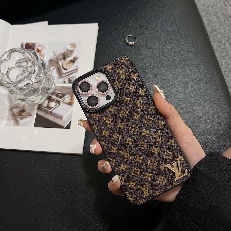 Klasické kožené pouzdro na iPhone Lou