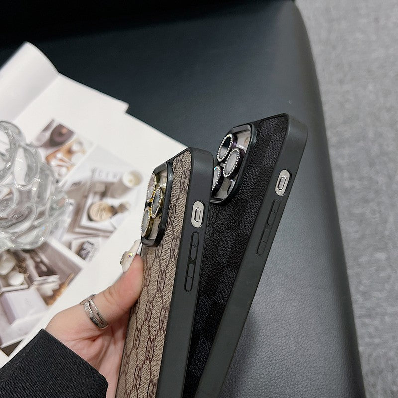 Klasické kožené pouzdro na iPhone Lou