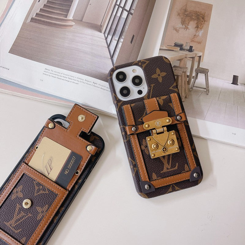 GG Lou Card Holder iPhone Case