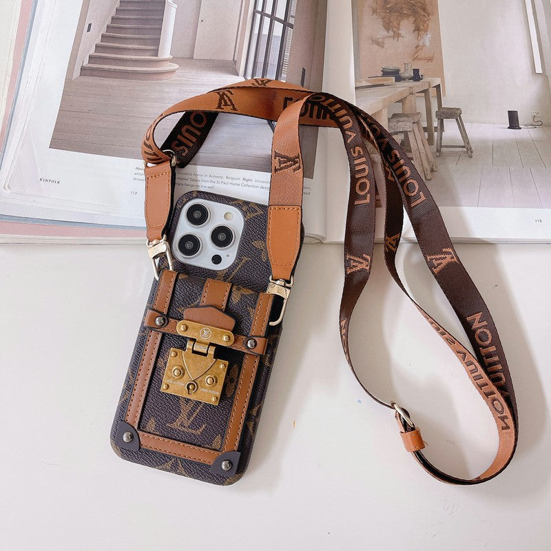 Lou GG kártyatartó láncos iPhone tok