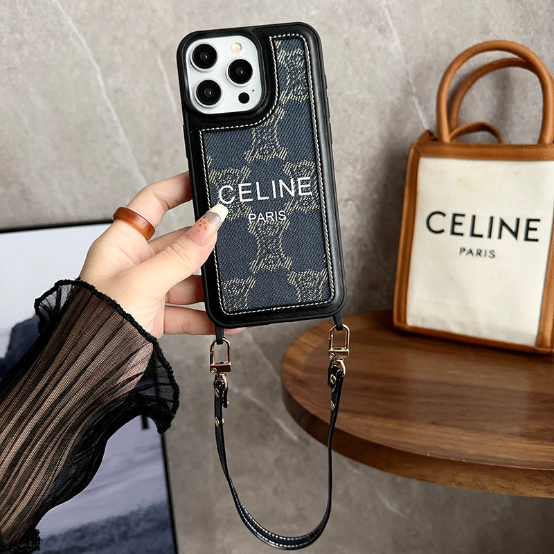 CE Hand Holder Leather 16 iPhone-fodral