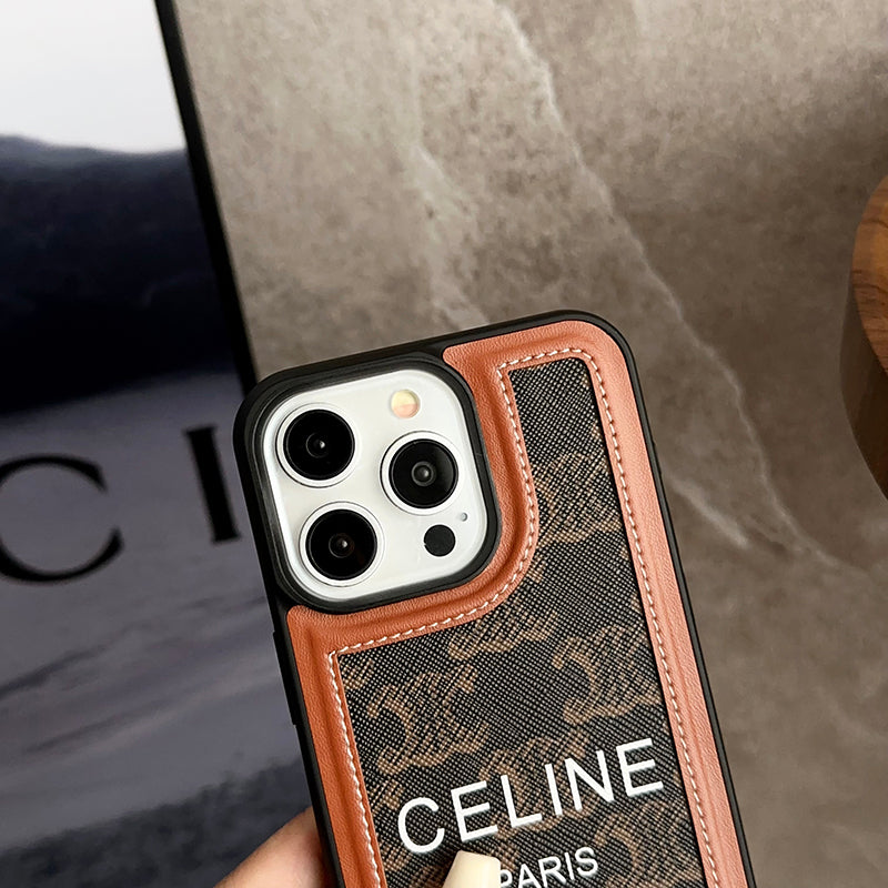 CE Hand Holder Leather 16 iPhone Case
