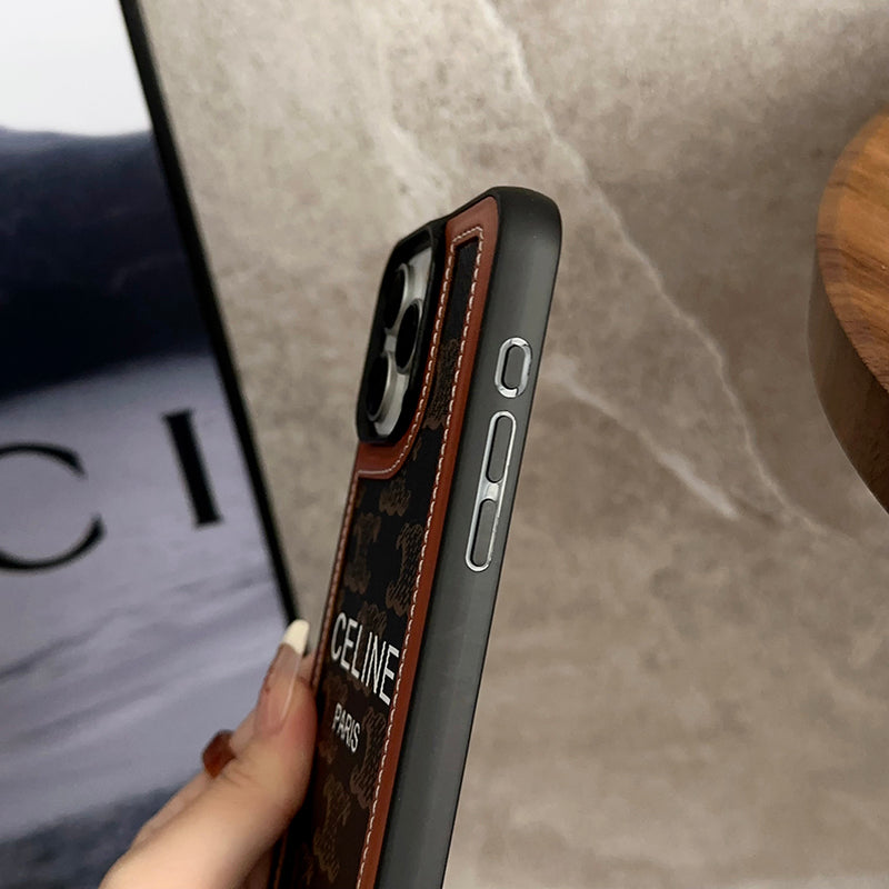 CE Hand Holder Leather 16 iPhone-fodral