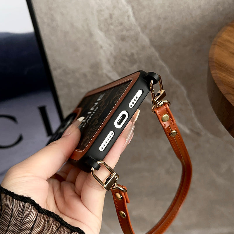 CE Hand Holder Leather 16 iPhone-fodral