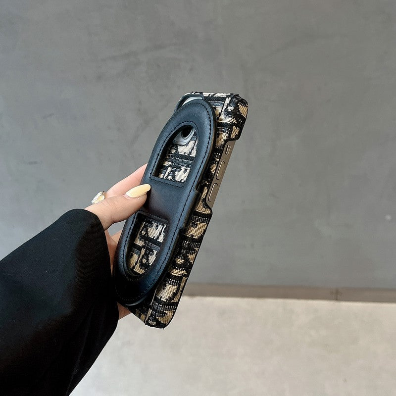 CD Bracket Card Bag iPhone Case