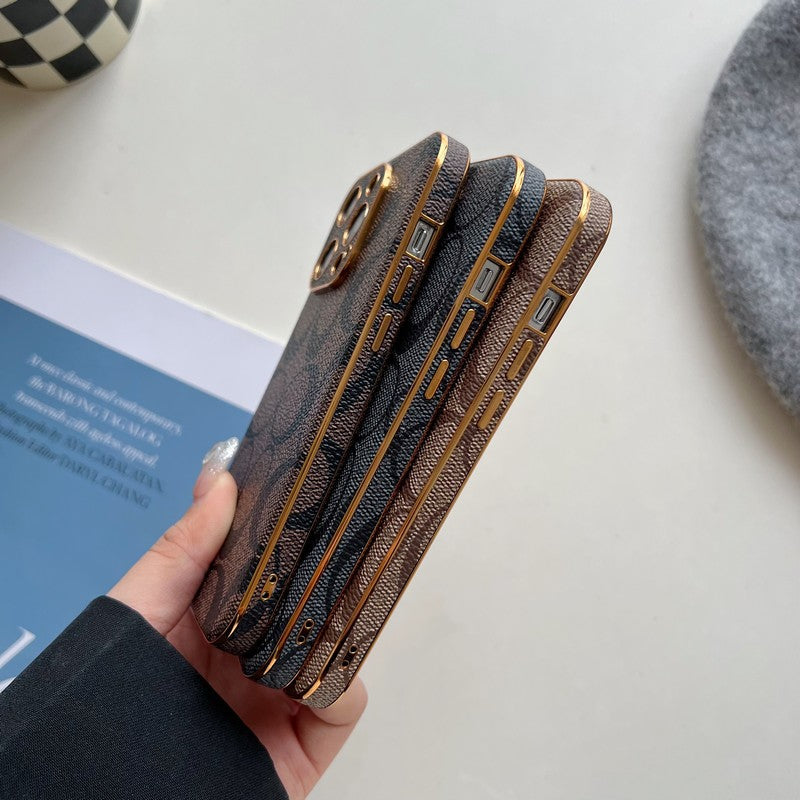 Pouzdro na iPhone z kakaové kůže