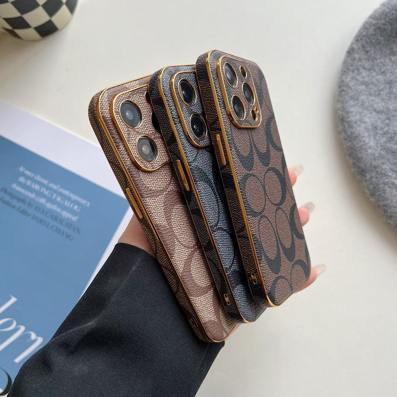 Pouzdro na iPhone z kakaové kůže