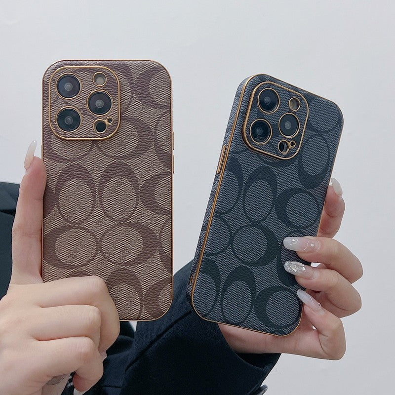 Pouzdro na iPhone z kakaové kůže