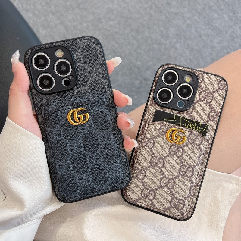 Классический чехол для iPhone GG Card Bag