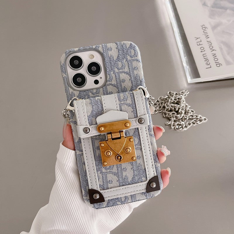 قاب آیفون پارچه ای کیف کارت سی دی