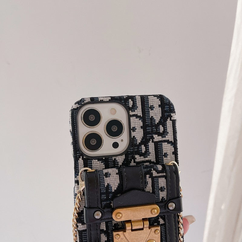 قاب آیفون پارچه ای کیف کارت سی دی