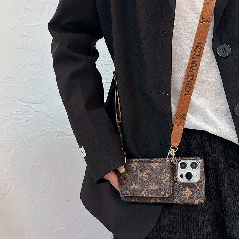 Lou Card Bag Crossbody Classic iPhone Case